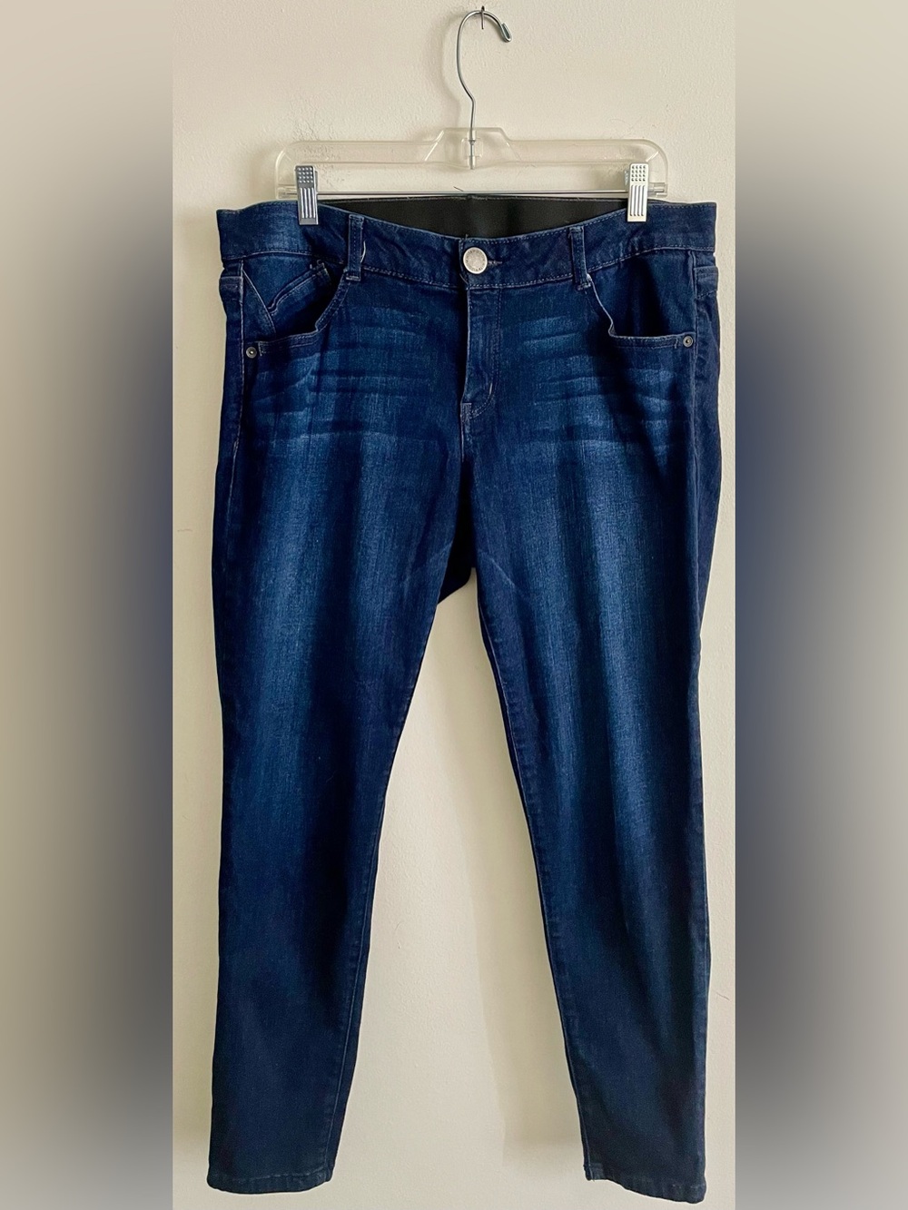 👖Wit & Wisdom Plus Size Dark Blue Women's Stretch Jeans 👖
